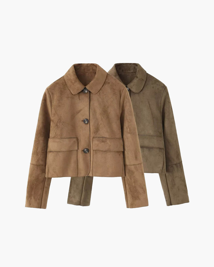 Drune | Wildleder Blazerjacke