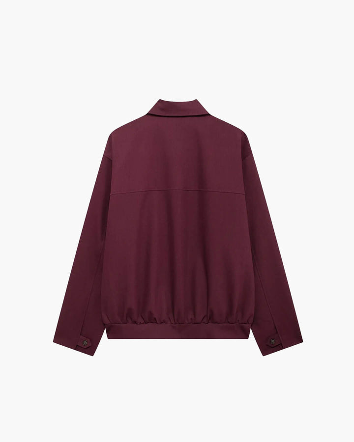Drune | Burgunder Bomberjacke