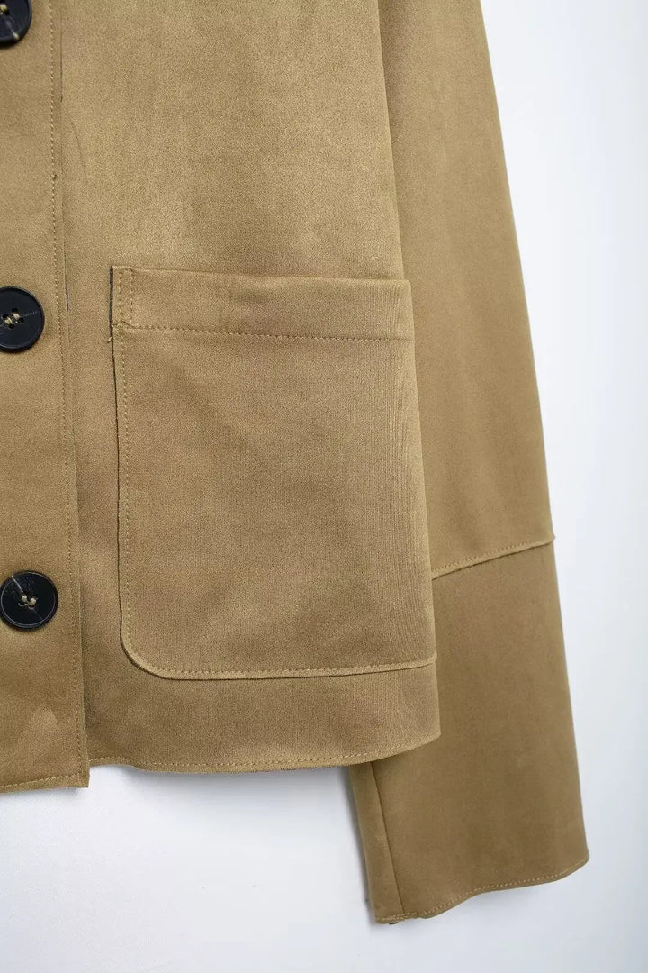 Drune | Jacke Weiches Wildleder