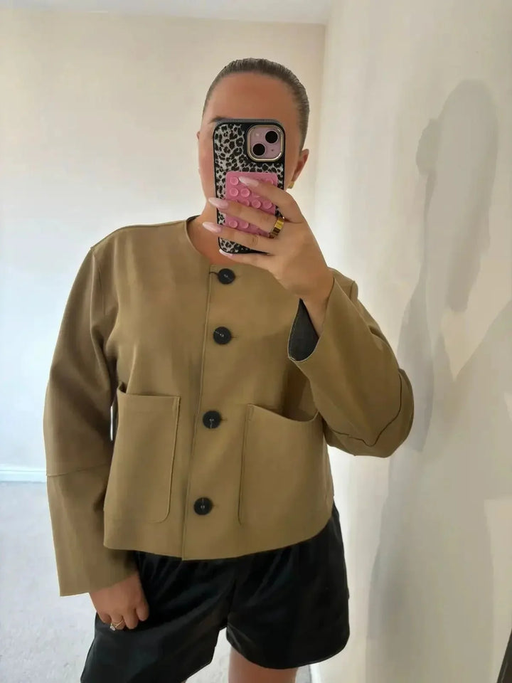 Drune | Jacke Weiches Wildleder