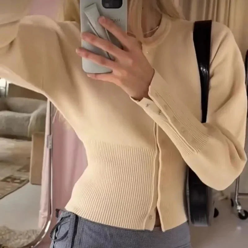 Drune | Strickjacke mit Rundhals