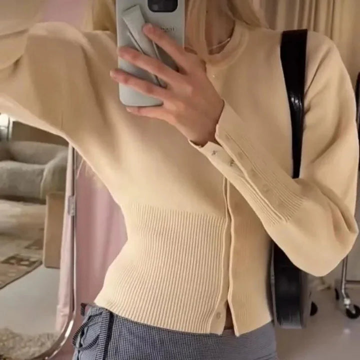 Drune | Strickjacke mit Rundhals
