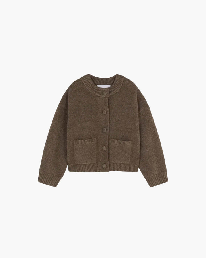 Drune | Dick gestrickte Strickjacke