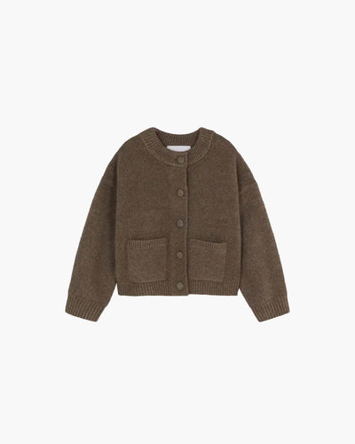 Drune | Dick gestrickte Strickjacke