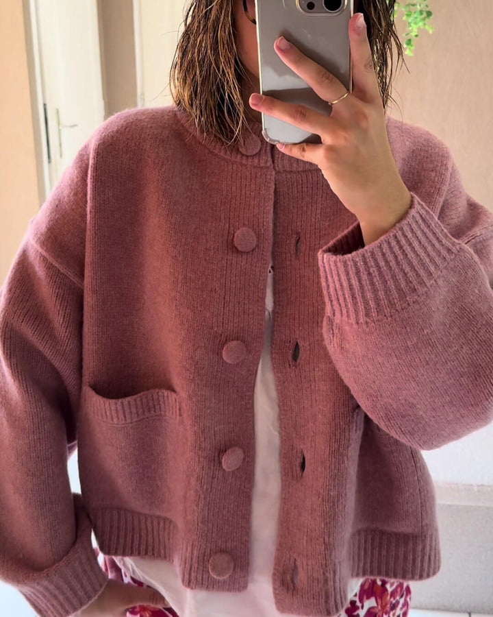 Drune | Dick gestrickte Strickjacke