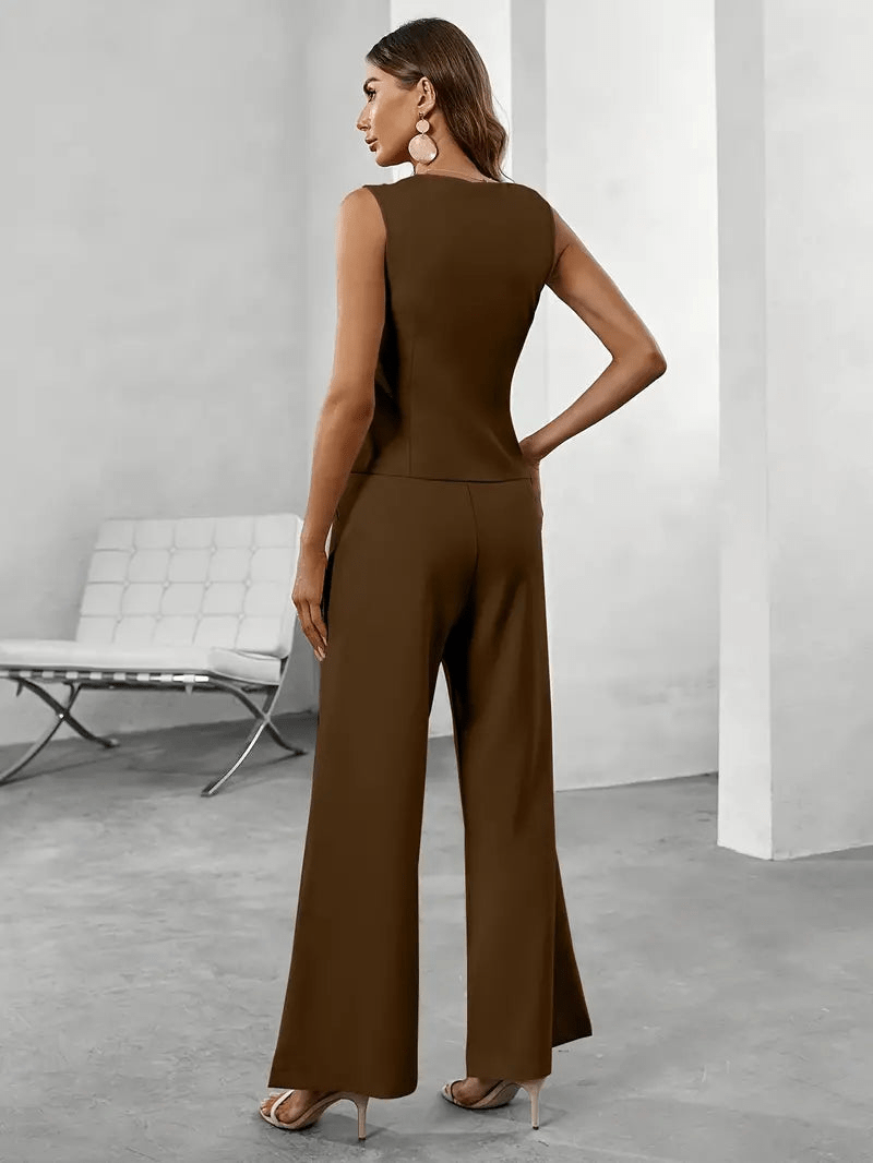 Drune | Elegantes Jumpsuit Satz Für Jeden Anlass Damen Anzug