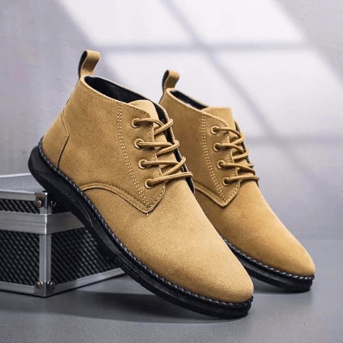 Drune | Herren Schuhe Chukka Boots Luxuriöses Wildleder Herren Schuhe Lässiges Design
