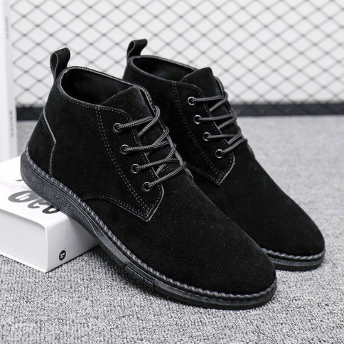 Drune | Herren Schuhe Chukka Boots Luxuriöses Wildleder Herren Schuhe Lässiges Design