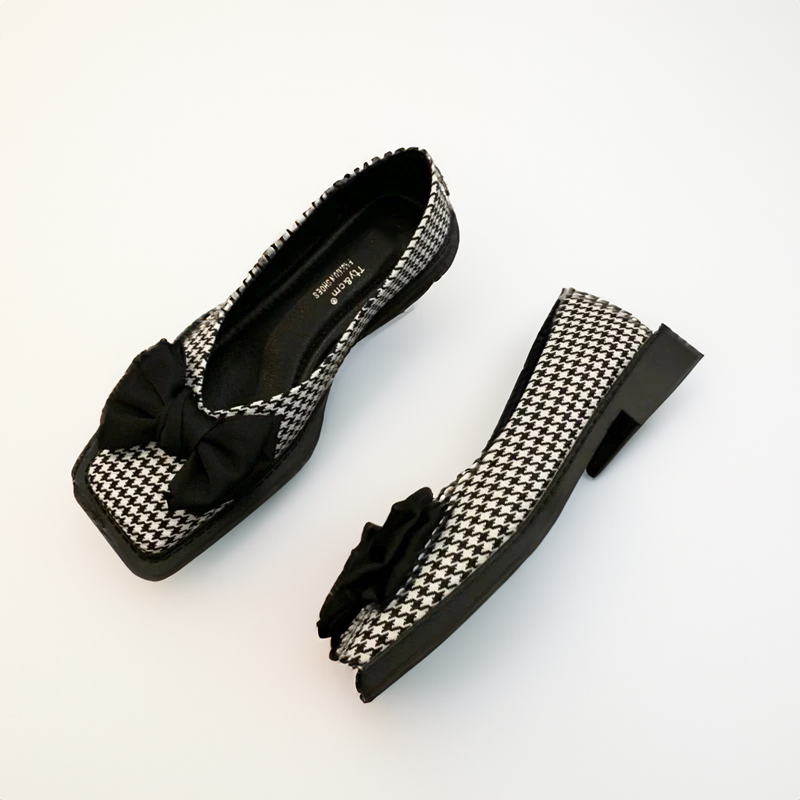 Drune | Square Toe Flache Mokassins Frauen Mokassins