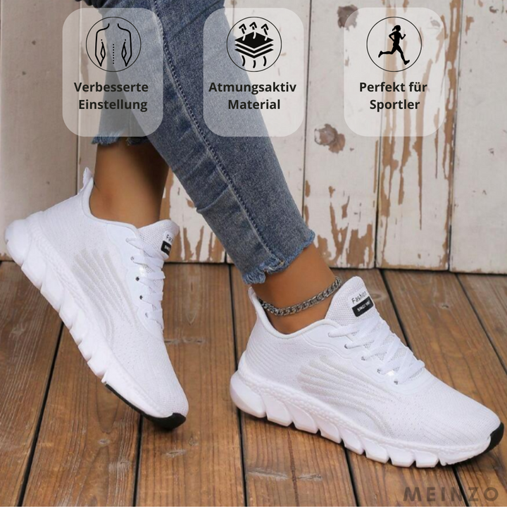 Drune | Gestreifte Schnürschuhe - Weiche Sohlen