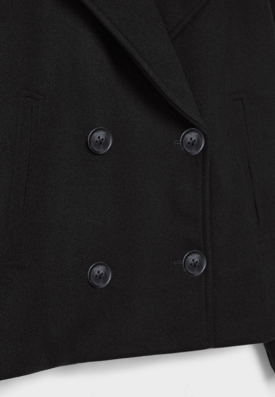 Drune | Moderne Cropped Jacke Doppelreiher