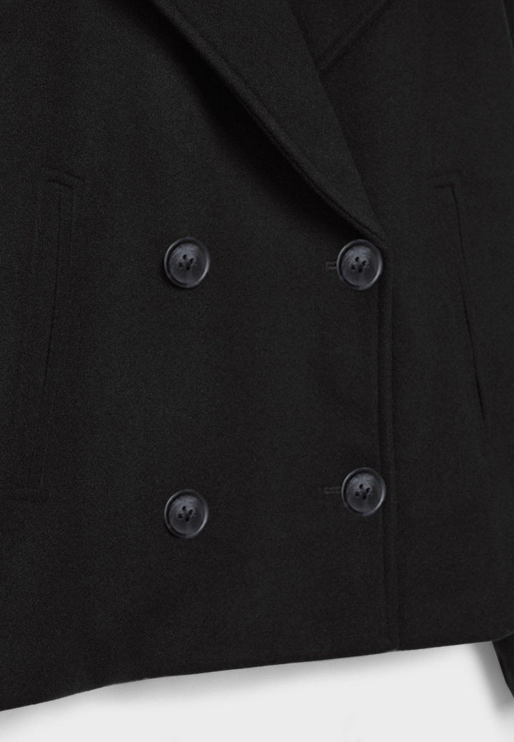 Drune | Moderne Cropped Jacke Doppelreiher