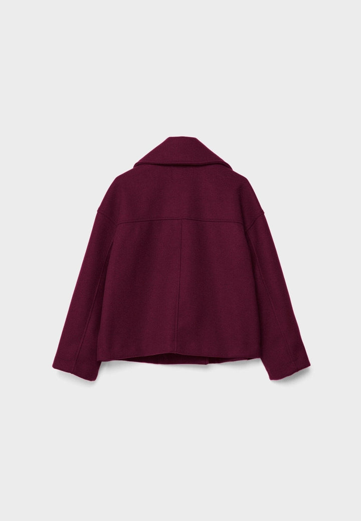 Drune | Moderne Cropped Jacke Doppelreiher
