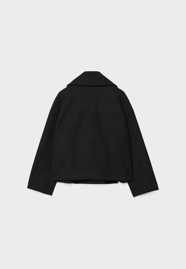 Drune | Moderne Cropped Jacke Doppelreiher