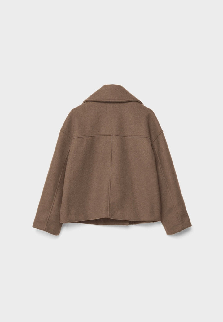 Drune | Moderne Cropped Jacke Doppelreiher