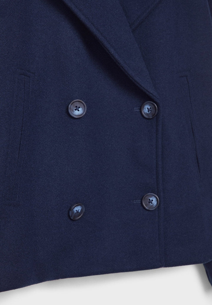 Drune | Moderne Cropped Jacke Doppelreiher