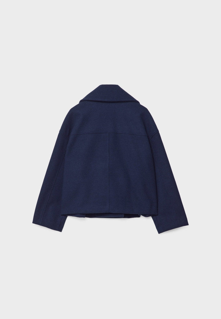 Drune | Moderne Cropped Jacke Doppelreiher