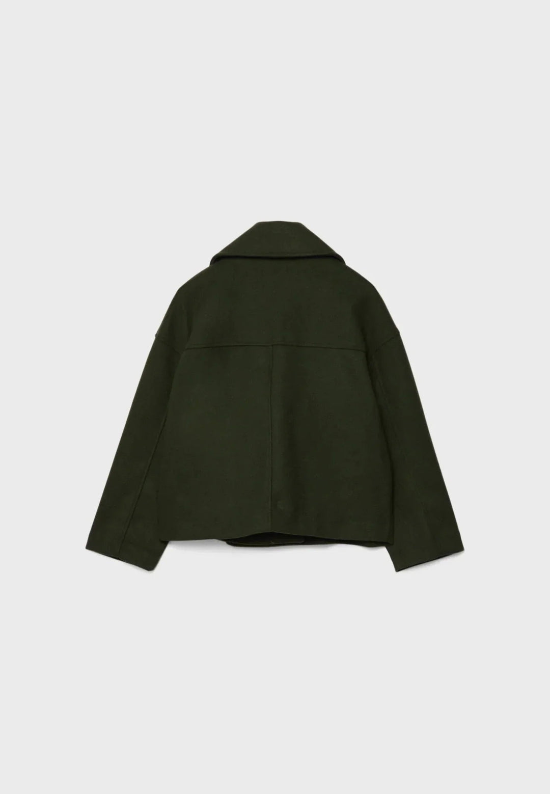 Drune | Moderne Cropped Jacke Doppelreiher
