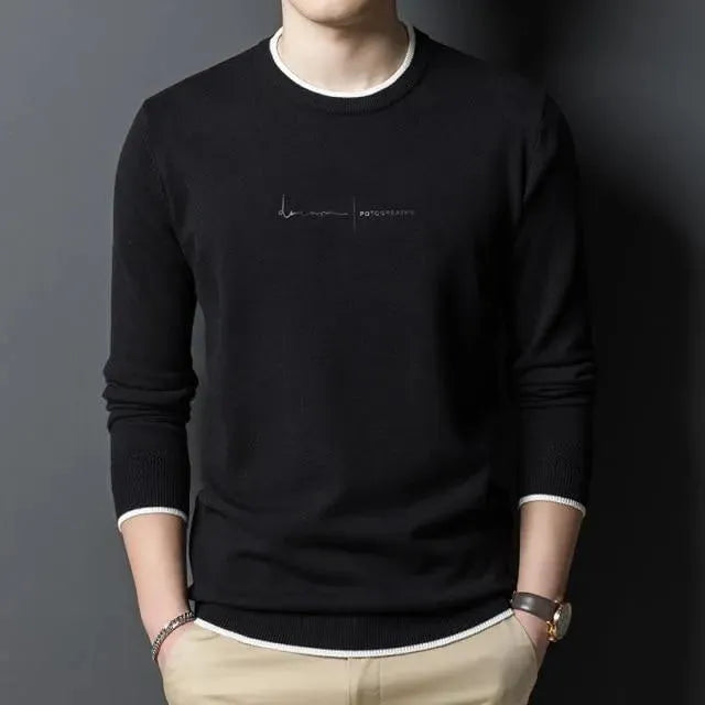Drune | Rundhalsausschnitt Pullover für Herren