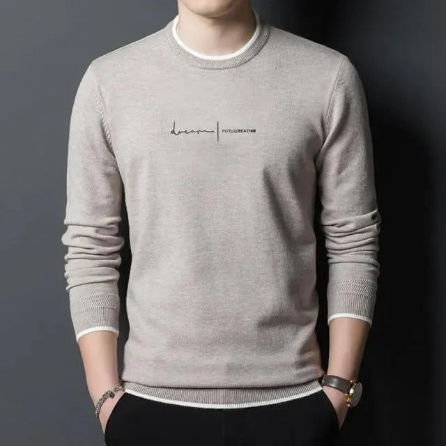 Drune | Rundhalsausschnitt Pullover für Herren
