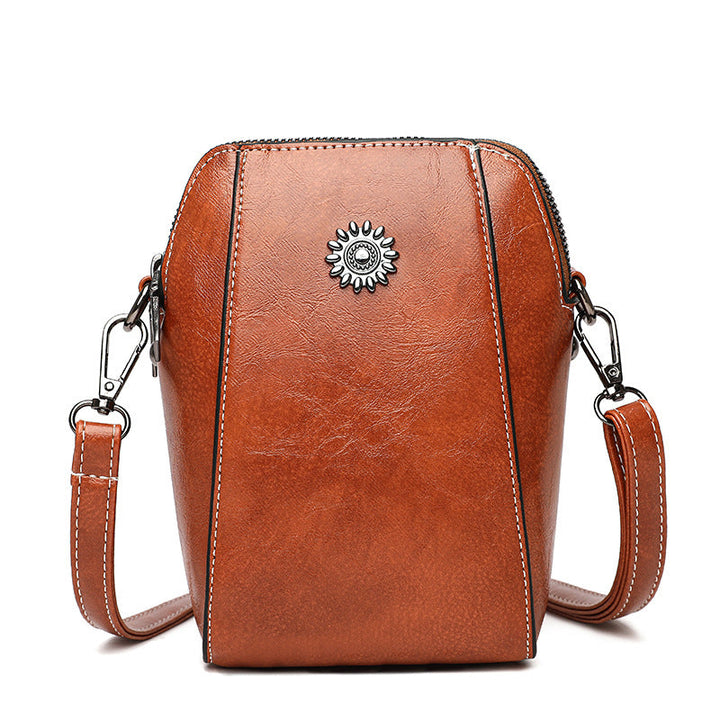 Drune | Elegante Leder Umhängetasche