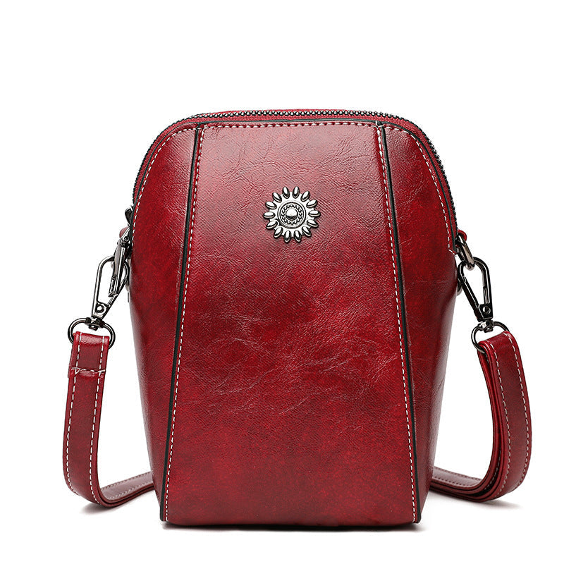 Drune | Elegante Leder Umhängetasche