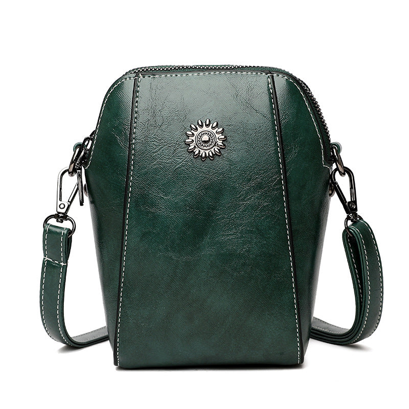 Drune | Elegante Leder Umhängetasche