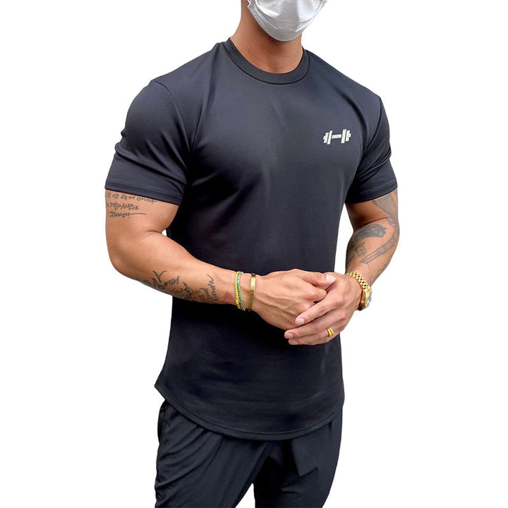 Drune | I T-Shirt aus Elastischem Sportmaterial