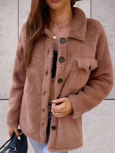 Drune | Modische Winterjacke mit Knöpfen