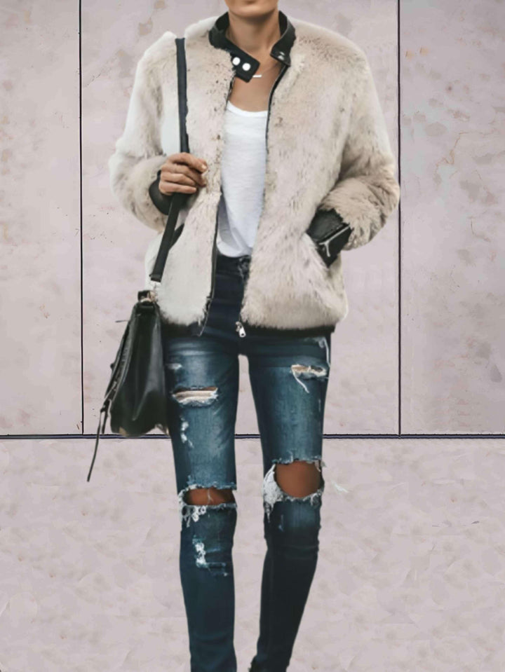 Drune - Jacke mit Rundhalsausschnitt