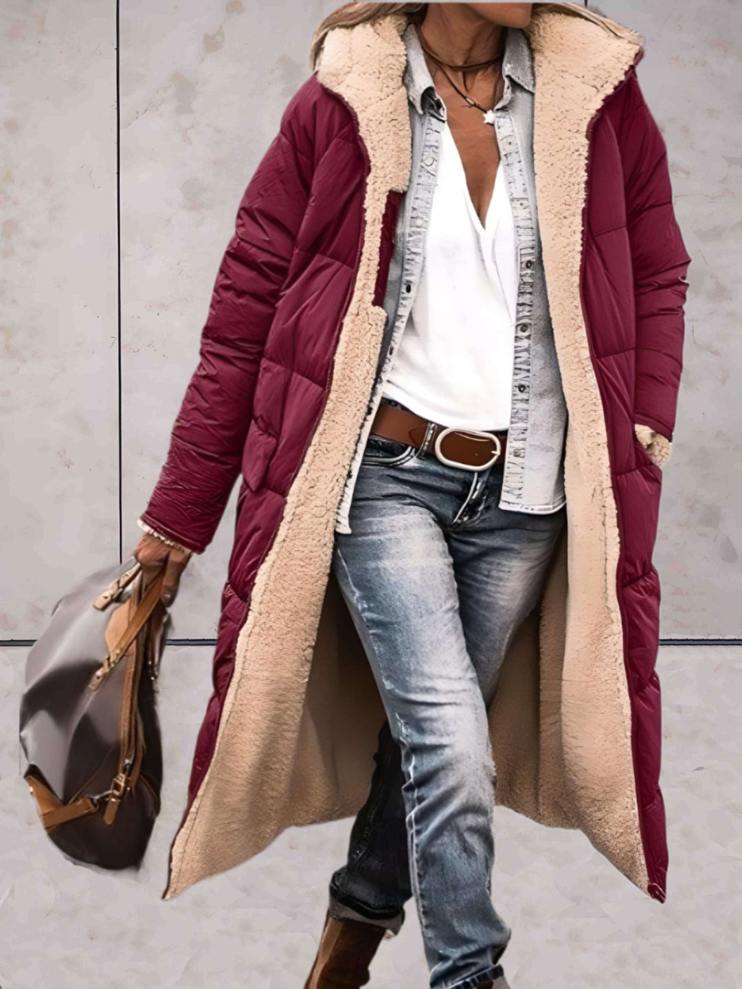 Drune | Bequeme Wendbare Winterjacke mit Weicher Fütterung