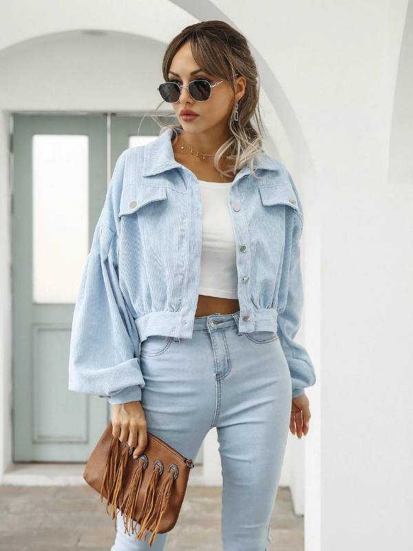 Drune | Cropped Bomberjacke - Lässig & Stilvoll