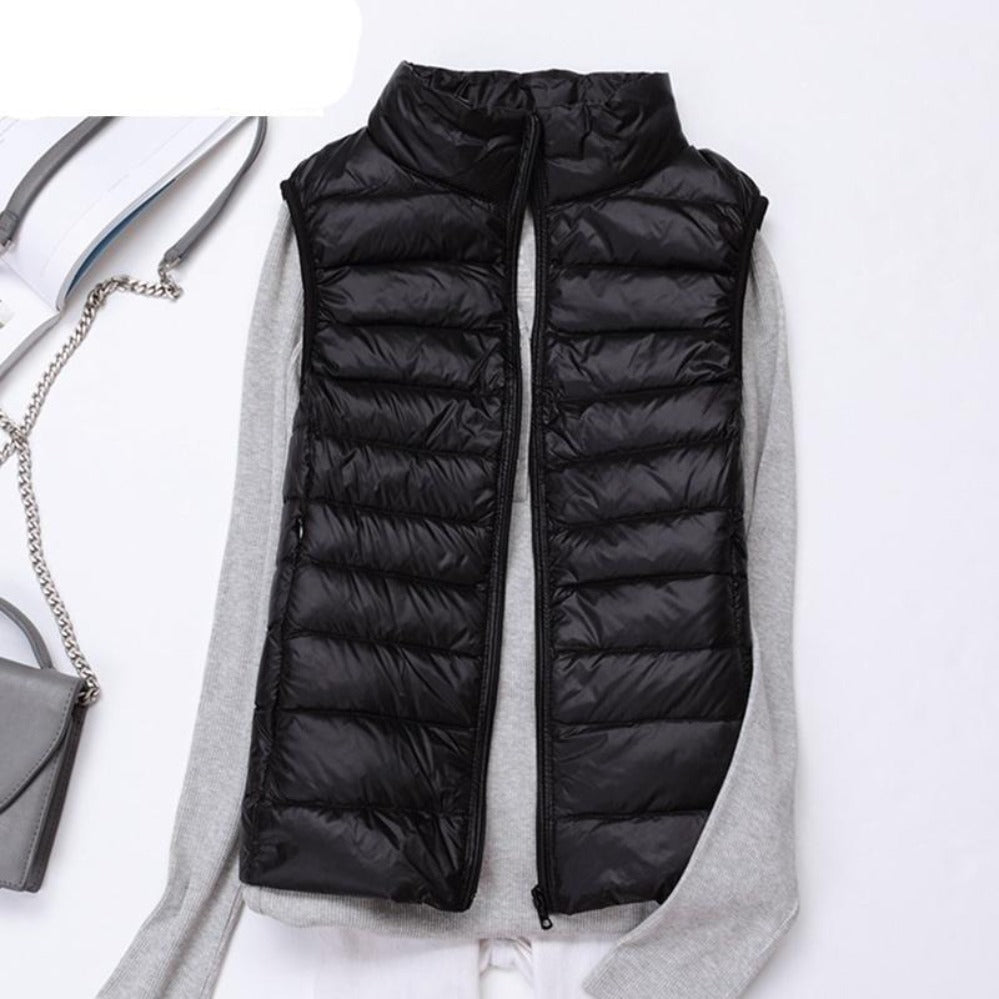 Drune | Ärmelloser Ultralight Daunen Warm Mantel