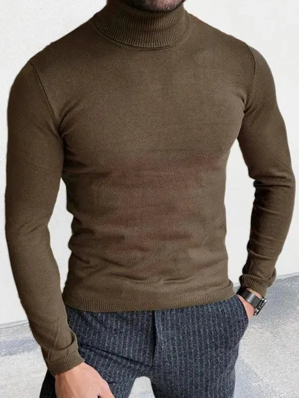 Drune | Fit Strickpullover Herren Rollkragenpullover