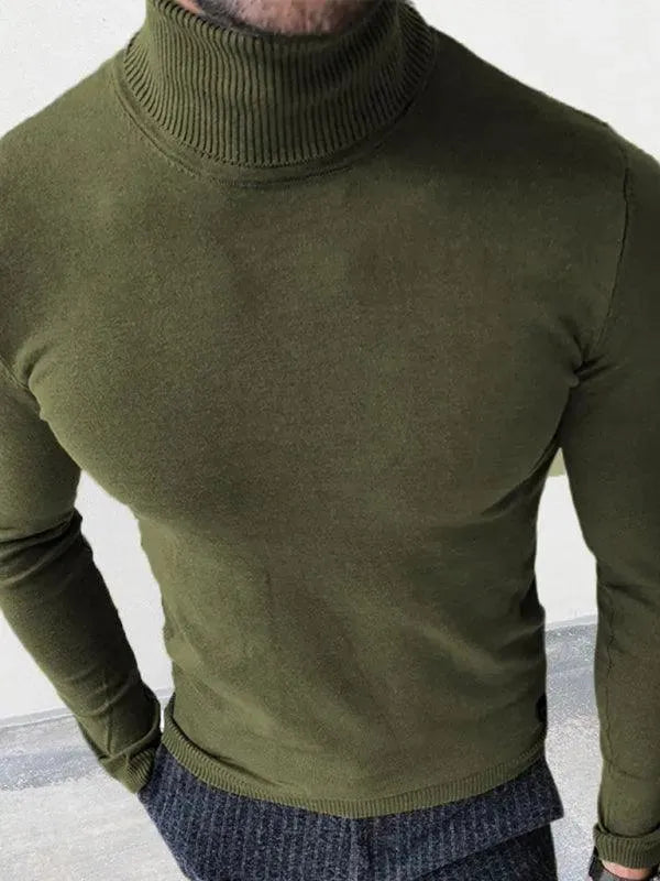 Drune | Fit Strickpullover Herren Rollkragenpullover