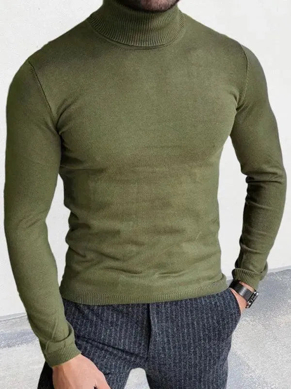 Drune | Fit Strickpullover Herren Rollkragenpullover
