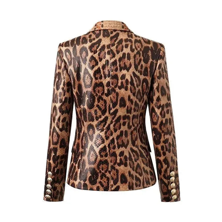 Drune | Slim Fit Bedruckte Damen Blazer