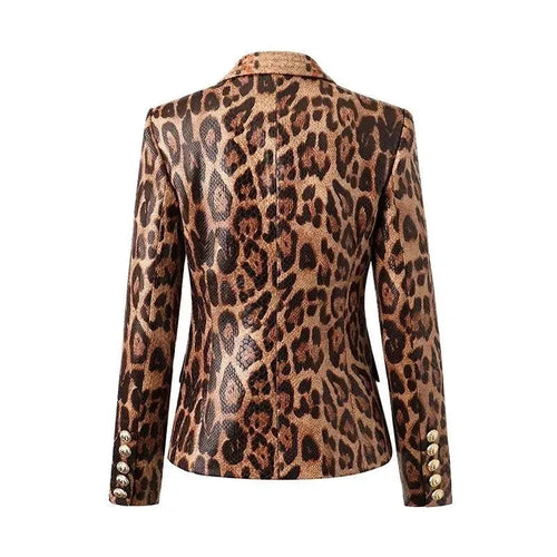 Drune | Slim Fit Bedruckte Damen Blazer