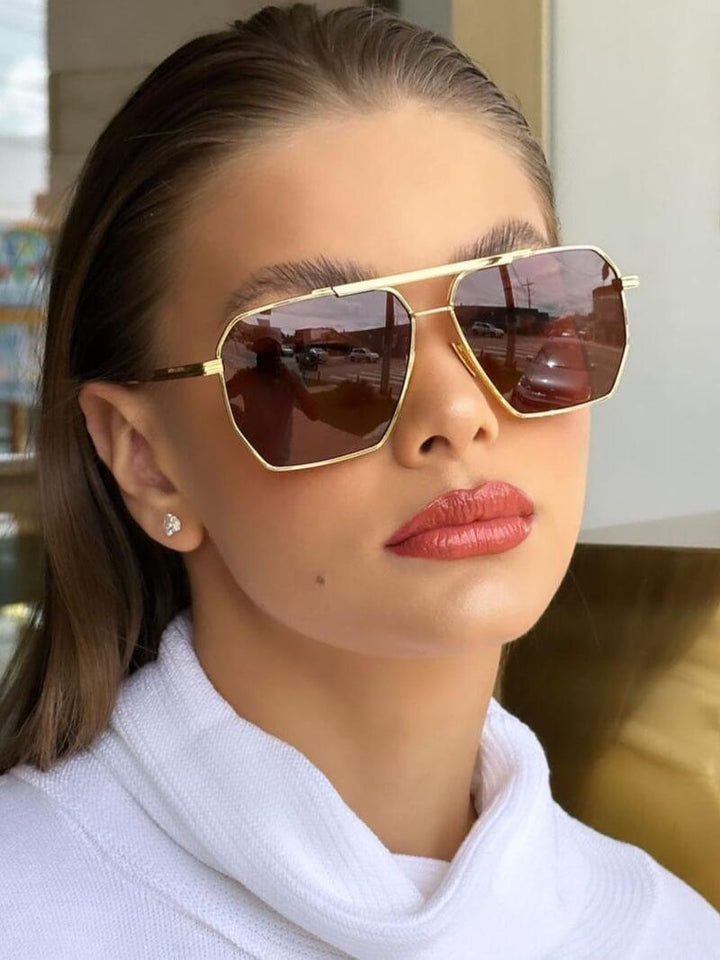 Drune | Polarisierte Sonnenbrille Mit Leichtem Metallrahmen