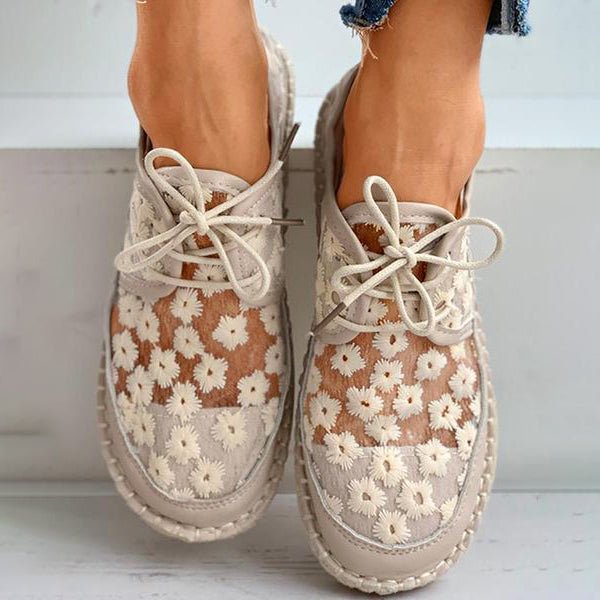 Drune | Bestickte Sneakers