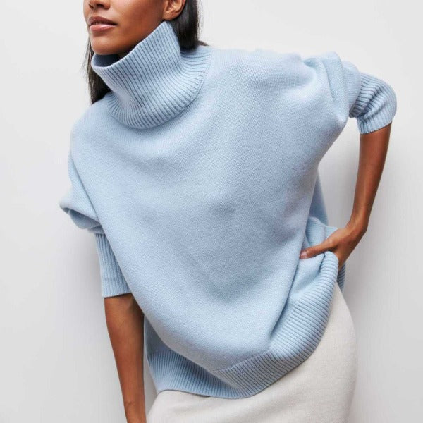 Drune | Weicher Oversized Rollkragenpullover