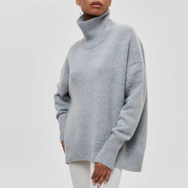 Drune | Weicher Oversized Rollkragenpullover