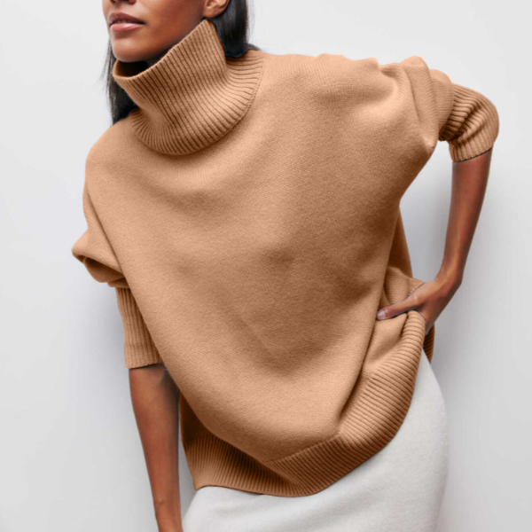 Drune | Weicher Oversized Rollkragenpullover