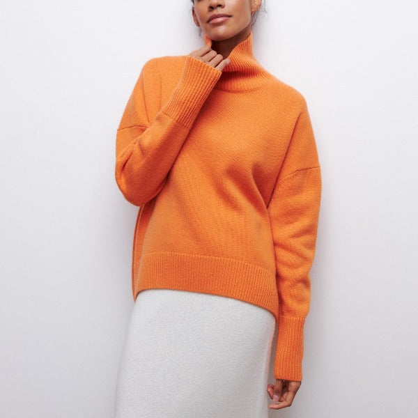 Drune | Weicher Oversized Rollkragenpullover