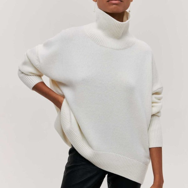 Drune | Weicher Oversized Rollkragenpullover