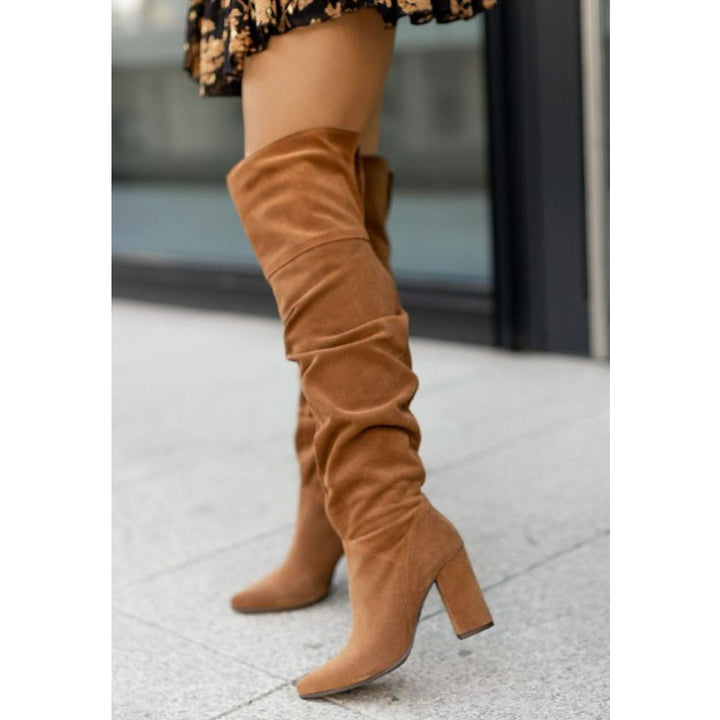 Drune | Overknee-Schlupfstiefel für Frauen