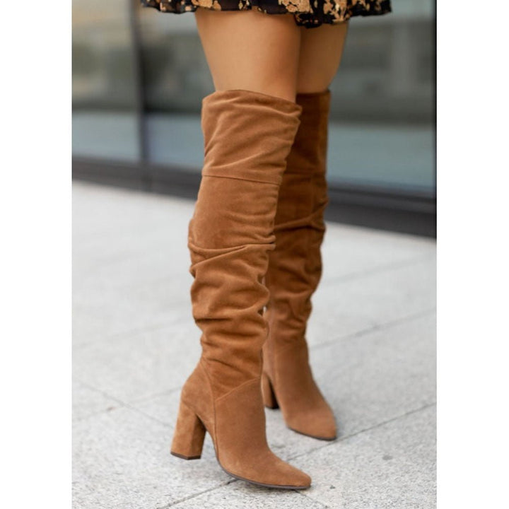 Drune | Overknee-Schlupfstiefel für Frauen