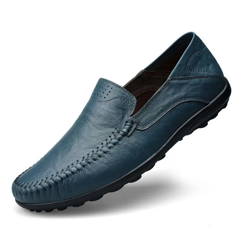 Drune | Herren Sommer Loafer Schwarz