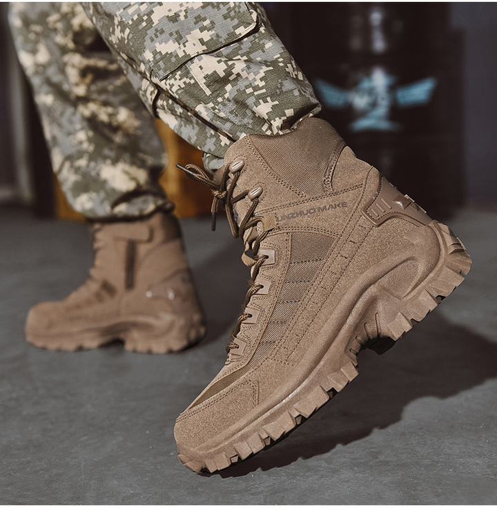 Drune | Stiefel Outdoor Stiefel Hoher Schaft Langlebig Mit Grip Starker Sohle