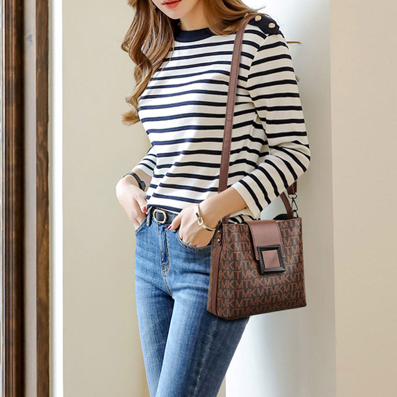 Drune Casual Eimer Tasche für Damen